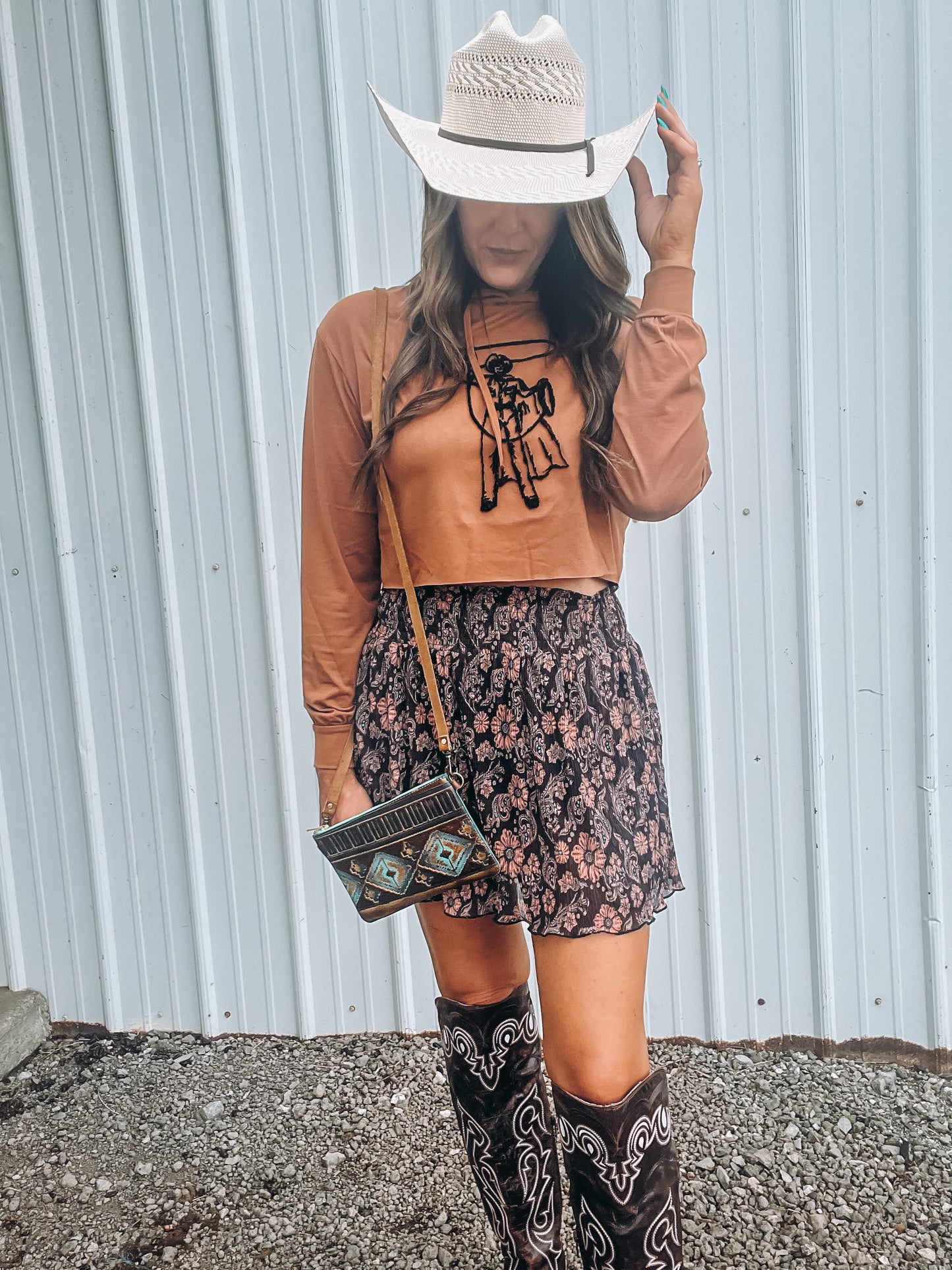 Western Vibes Skort