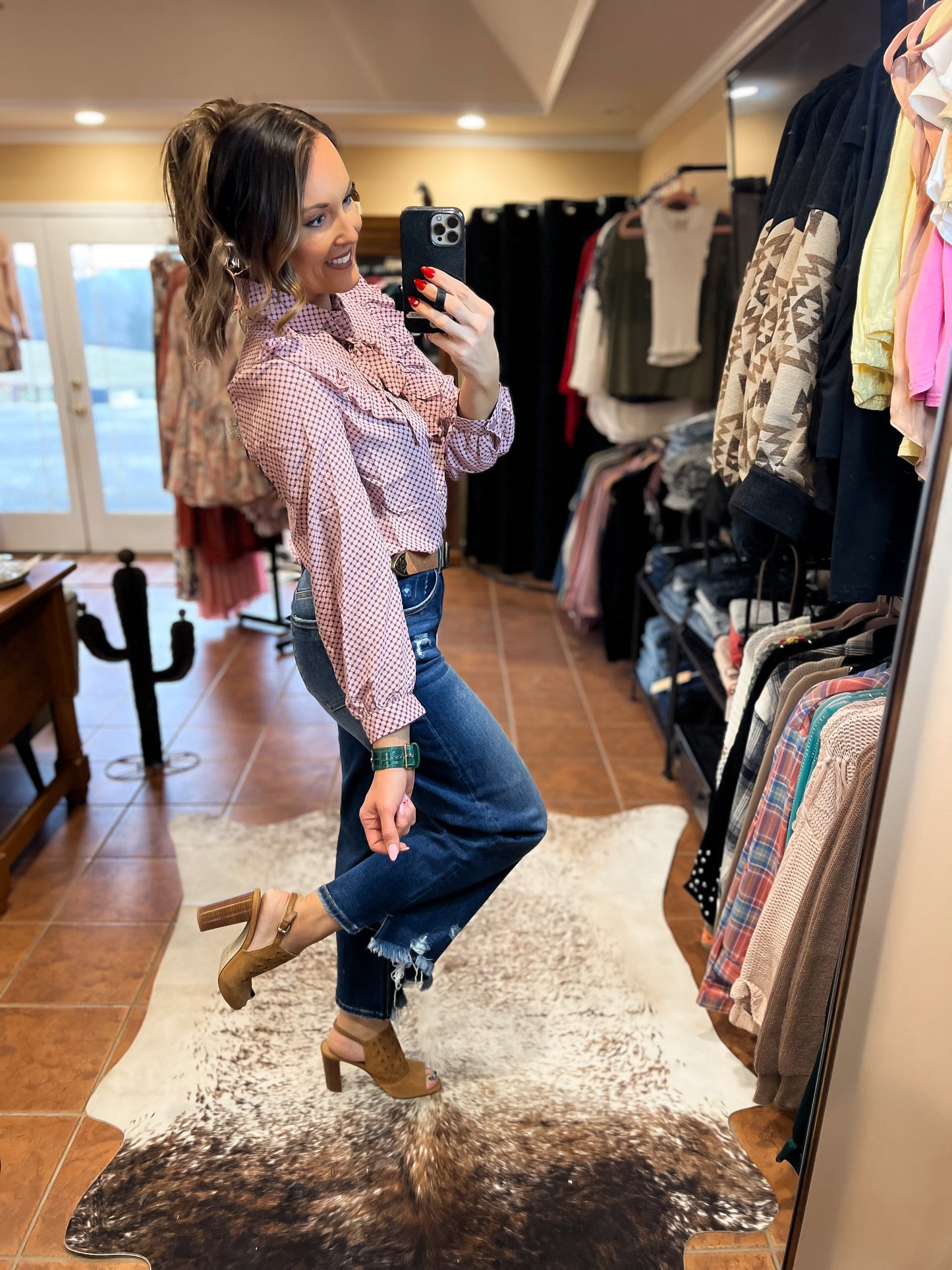 Avery Wide Leg Ankle Jeans