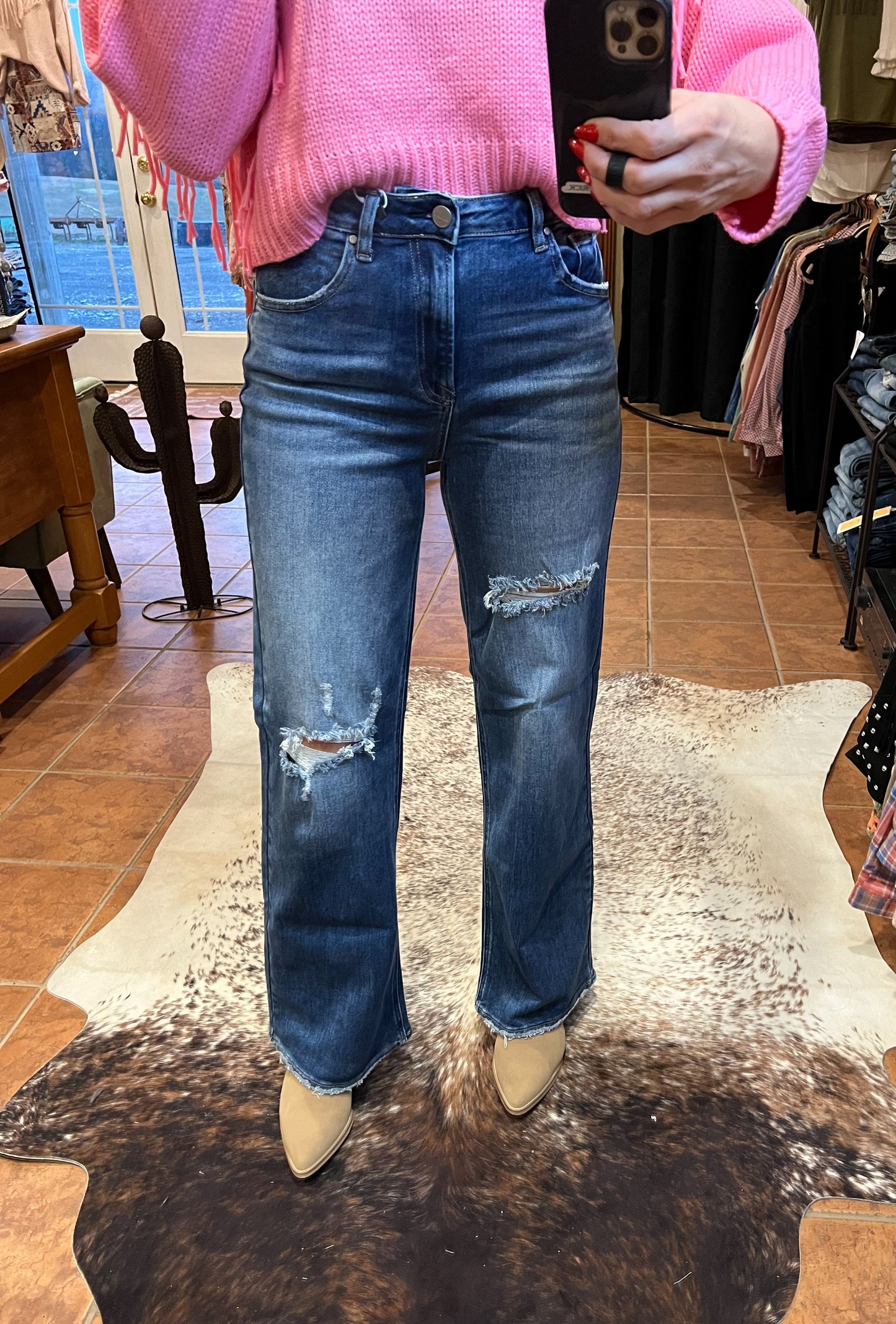 Christina Wide Leg Jeans