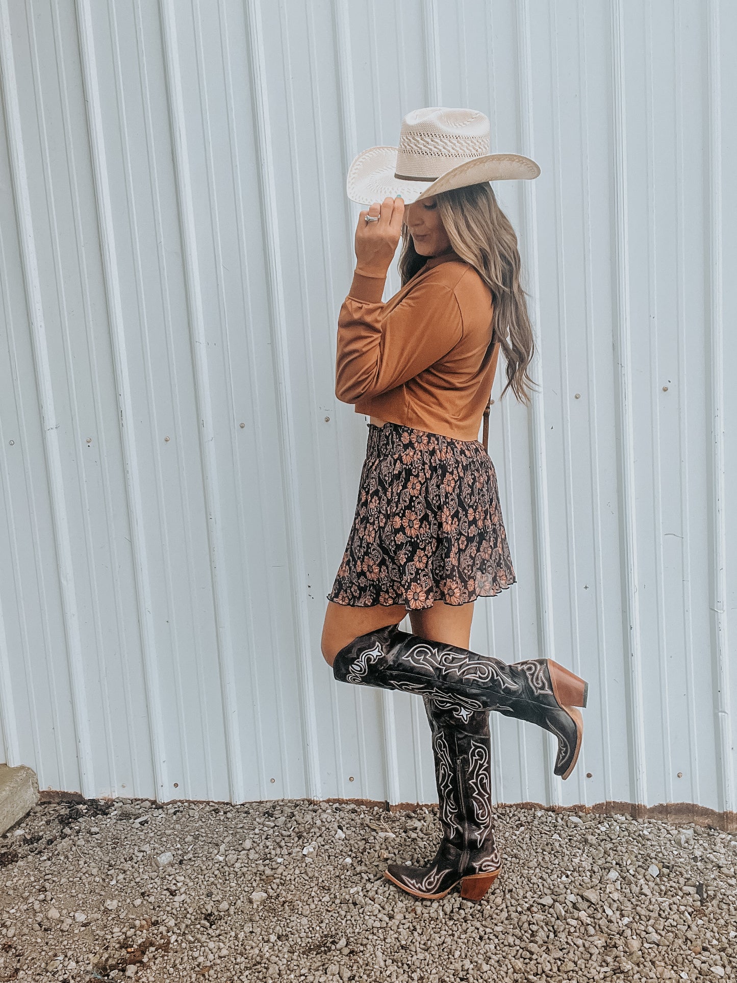 Western Vibes Skort