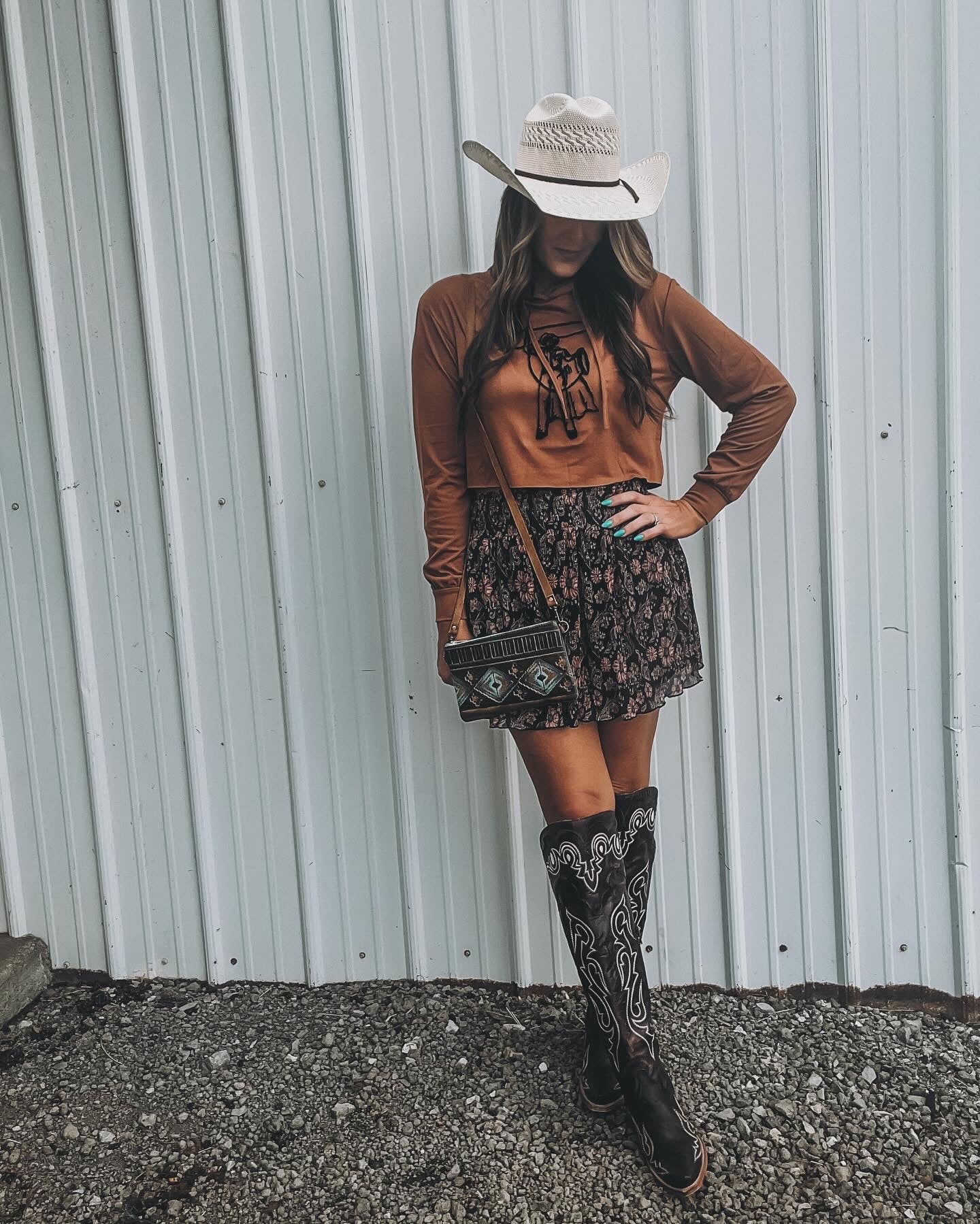 Western Vibes Skort
