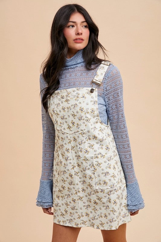 Floral Overall Dress