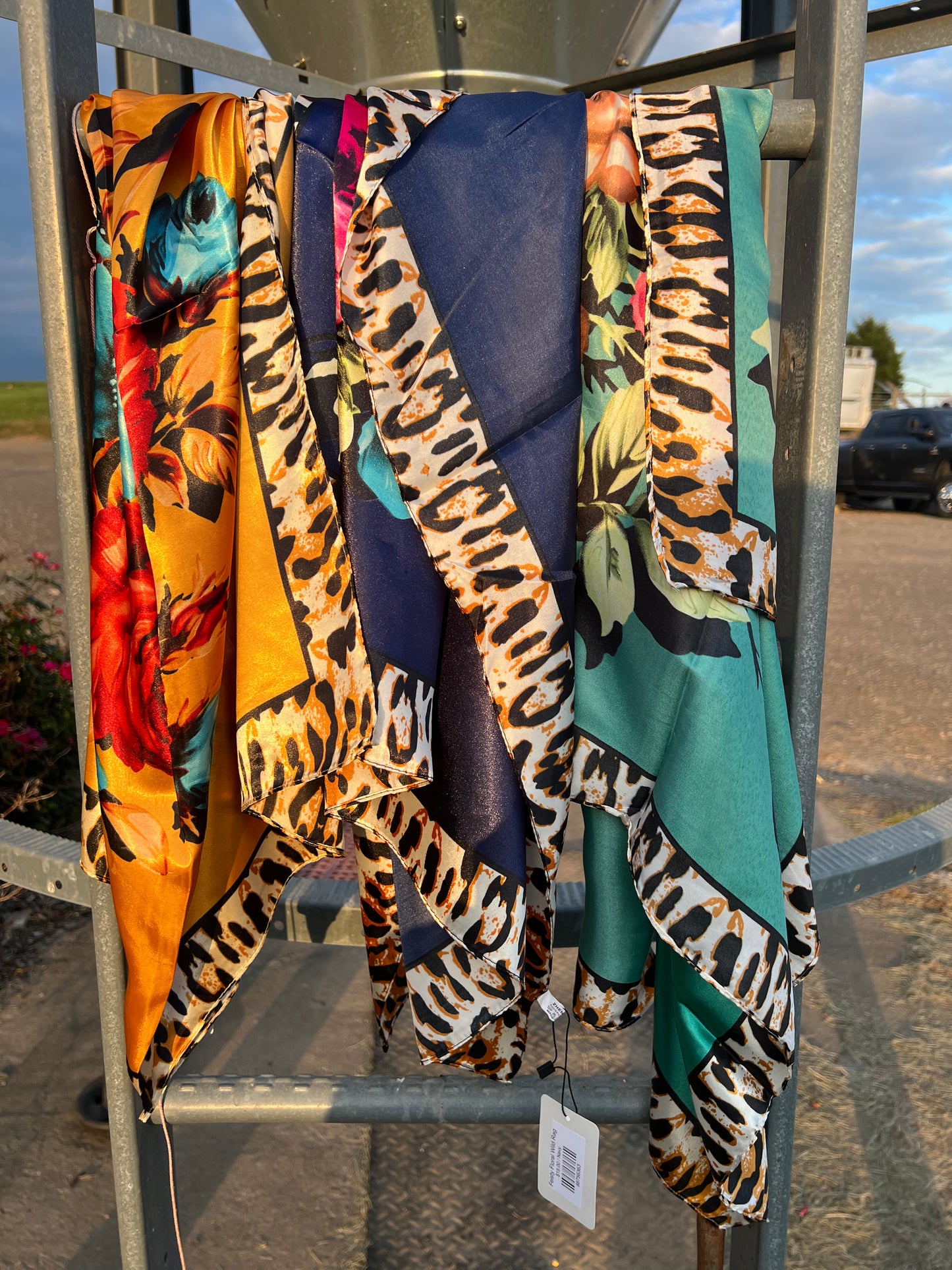 Feisty Floral Wild Rag