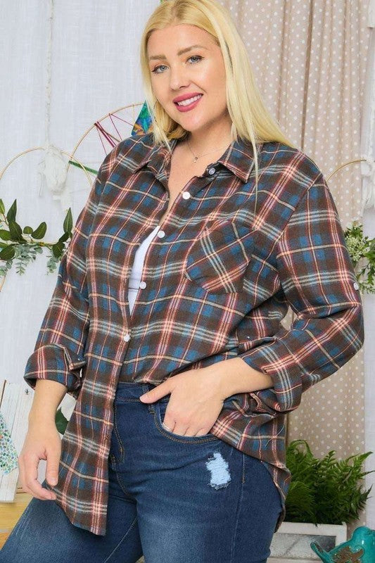 Becky Flannel Shirt