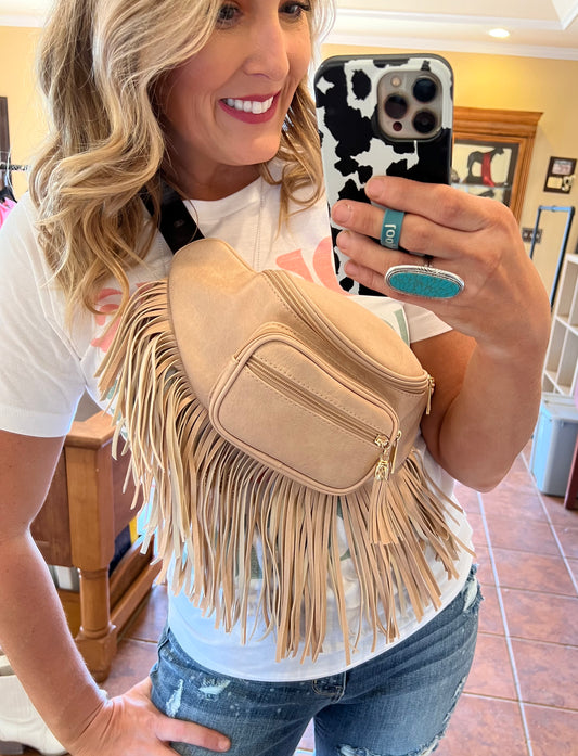 Fringe Fanny Pack