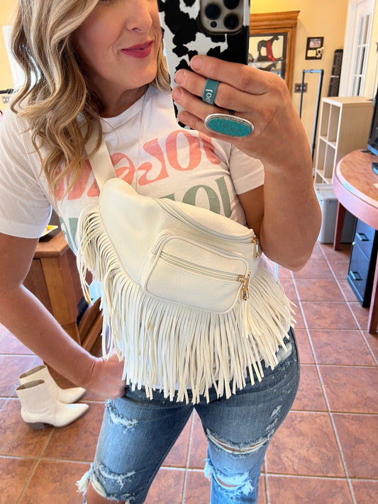 Fringe Fanny Pack